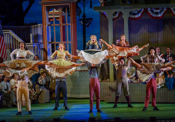 Photo Flash: First Look at Hunter Foster, Elena Shaddow and More in THE MUSIC MAN at The Muny  Image