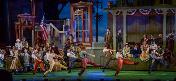 Photo Flash: First Look at Hunter Foster, Elena Shaddow and More in THE MUSIC MAN at The Muny  Image