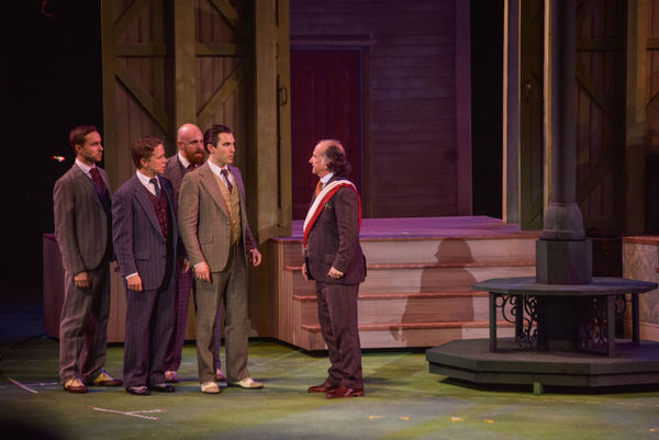 Photo Flash: First Look at Hunter Foster, Elena Shaddow and More in THE MUSIC MAN at The Muny  Image