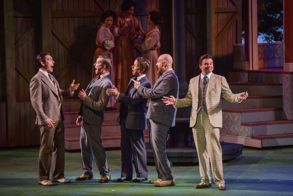Photo Flash: First Look at Hunter Foster, Elena Shaddow and More in THE MUSIC MAN at The Muny  Image