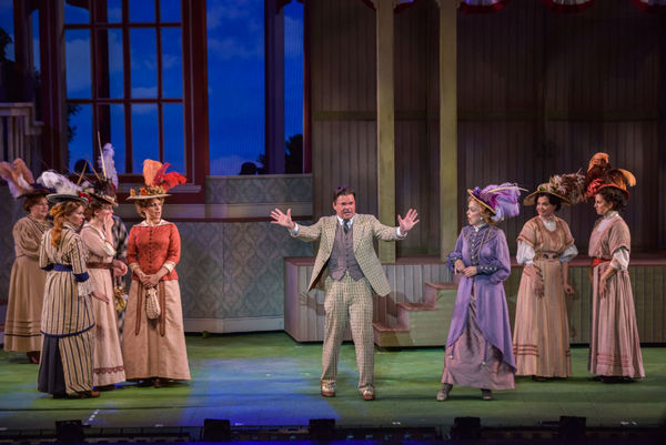 Photo Flash: First Look at Hunter Foster, Elena Shaddow and More in THE MUSIC MAN at The Muny  Image