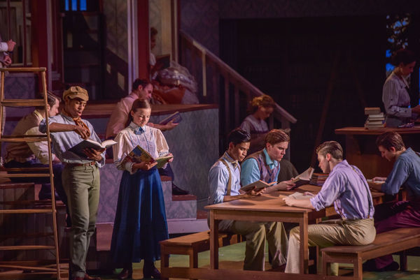 Photo Flash: First Look at Hunter Foster, Elena Shaddow and More in THE MUSIC MAN at The Muny  Image