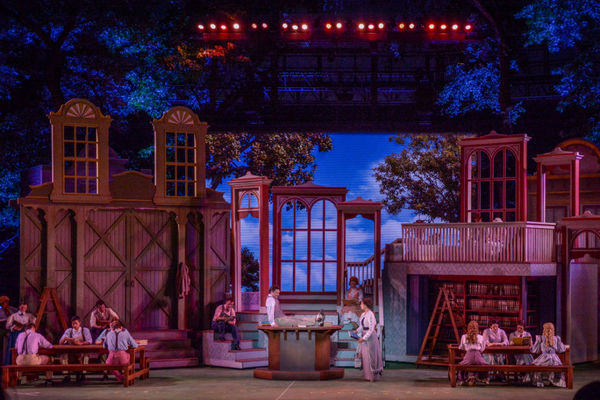 Photo Flash: First Look at Hunter Foster, Elena Shaddow and More in THE MUSIC MAN at The Muny  Image