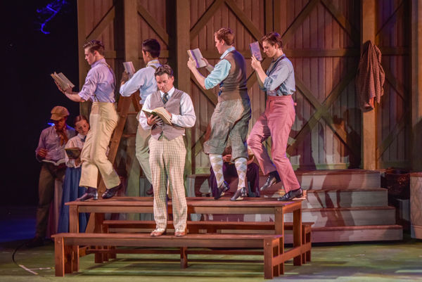 Photo Flash: First Look at Hunter Foster, Elena Shaddow and More in THE MUSIC MAN at The Muny  Image