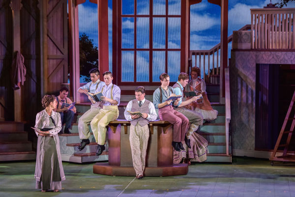 Photo Flash: First Look at Hunter Foster, Elena Shaddow and More in THE MUSIC MAN at The Muny  Image