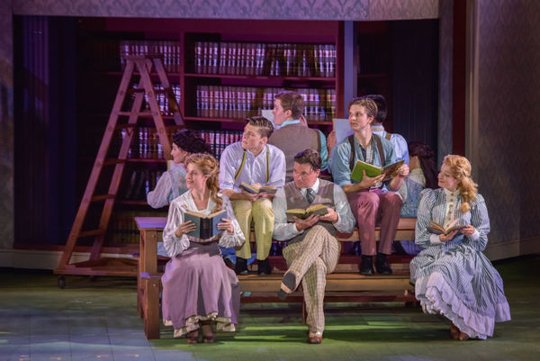 Photo Flash: First Look at Hunter Foster, Elena Shaddow and More in THE MUSIC MAN at The Muny  Image