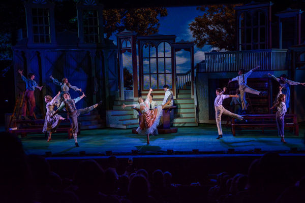 Photo Flash: First Look at Hunter Foster, Elena Shaddow and More in THE MUSIC MAN at The Muny  Image