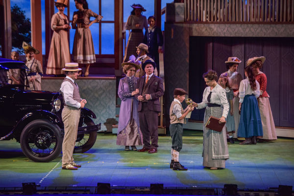 Photo Flash: First Look at Hunter Foster, Elena Shaddow and More in THE MUSIC MAN at The Muny  Image