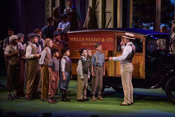 Photo Flash: First Look at Hunter Foster, Elena Shaddow and More in THE MUSIC MAN at The Muny  Image