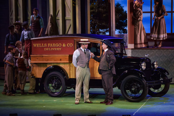 Photo Flash: First Look at Hunter Foster, Elena Shaddow and More in THE MUSIC MAN at The Muny  Image