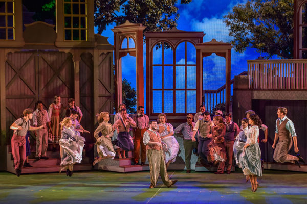 Photo Flash: First Look at Hunter Foster, Elena Shaddow and More in THE MUSIC MAN at The Muny  Image