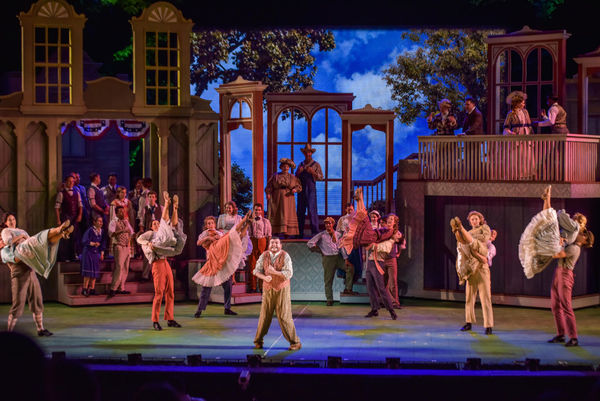 Photo Flash: First Look at Hunter Foster, Elena Shaddow and More in THE MUSIC MAN at The Muny  Image