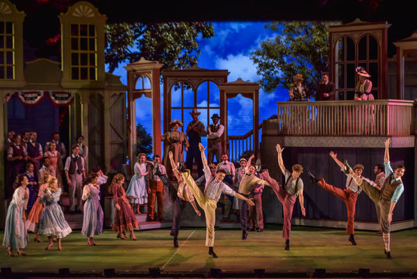 Photo Flash: First Look at Hunter Foster, Elena Shaddow and More in THE MUSIC MAN at The Muny  Image