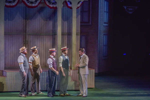 Photo Flash: First Look at Hunter Foster, Elena Shaddow and More in THE MUSIC MAN at The Muny  Image