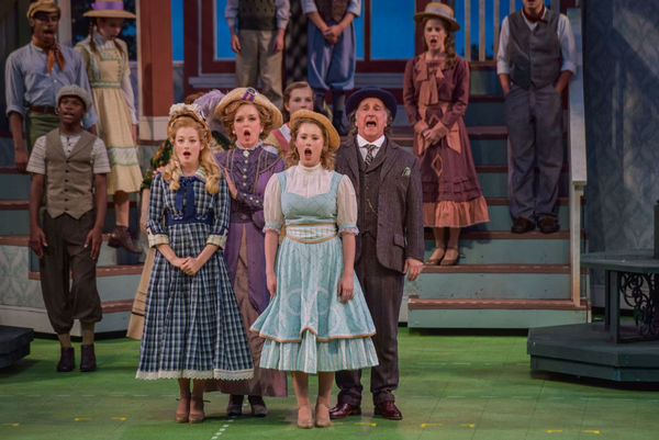 Photo Flash: First Look at Hunter Foster, Elena Shaddow and More in THE MUSIC MAN at The Muny  Image