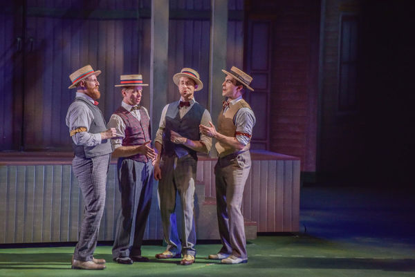 Photo Flash: First Look at Hunter Foster, Elena Shaddow and More in THE MUSIC MAN at The Muny  Image