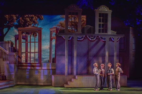 Photo Flash: First Look at Hunter Foster, Elena Shaddow and More in THE MUSIC MAN at The Muny  Image