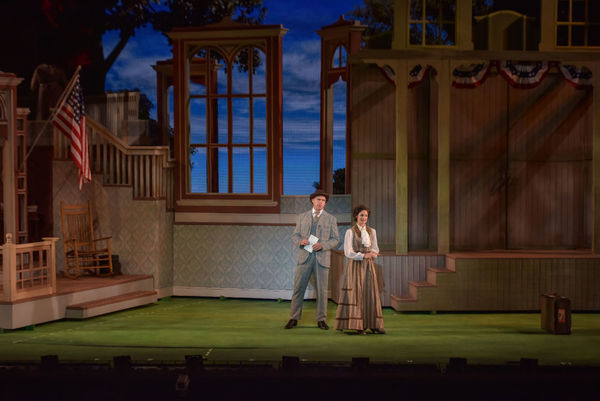 Photo Flash: First Look at Hunter Foster, Elena Shaddow and More in THE MUSIC MAN at The Muny  Image