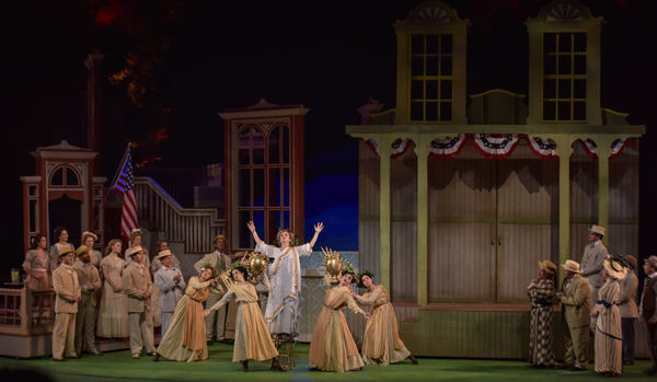 Photo Flash: First Look at Hunter Foster, Elena Shaddow and More in THE MUSIC MAN at The Muny  Image