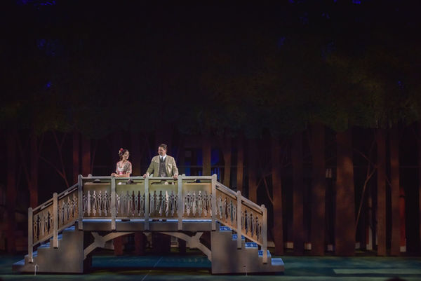 Photo Flash: First Look at Hunter Foster, Elena Shaddow and More in THE MUSIC MAN at The Muny  Image