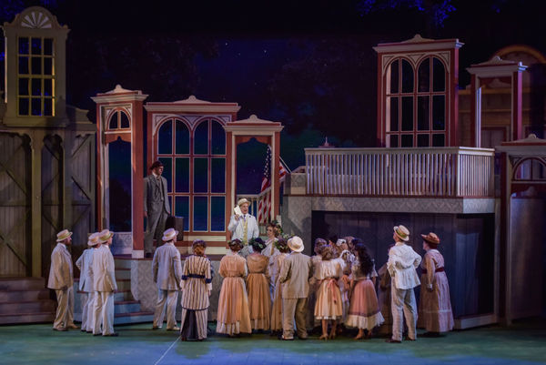 Photo Flash: First Look at Hunter Foster, Elena Shaddow and More in THE MUSIC MAN at The Muny  Image