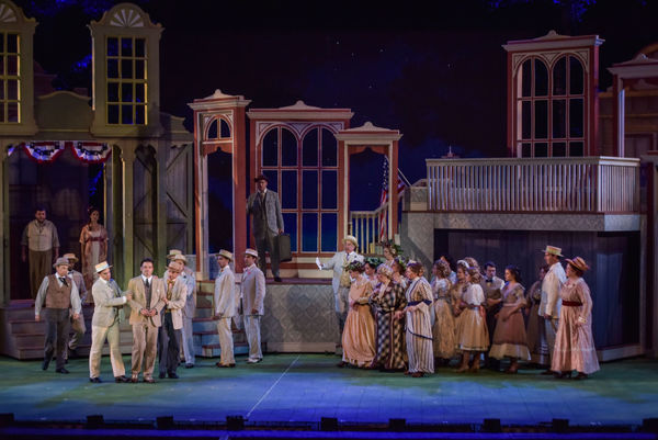 Photo Flash: First Look at Hunter Foster, Elena Shaddow and More in THE MUSIC MAN at The Muny  Image