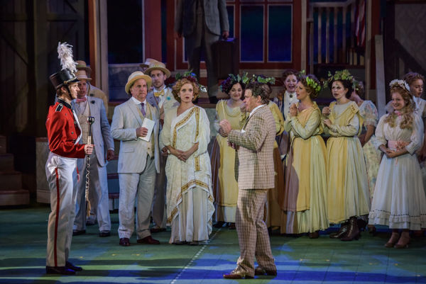 Photo Flash: First Look at Hunter Foster, Elena Shaddow and More in THE MUSIC MAN at The Muny  Image