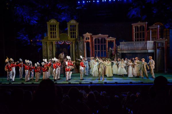 Photo Flash: First Look at Hunter Foster, Elena Shaddow and More in THE MUSIC MAN at The Muny  Image