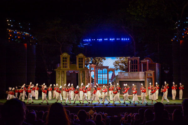 Photo Flash: First Look at Hunter Foster, Elena Shaddow and More in THE MUSIC MAN at The Muny  Image
