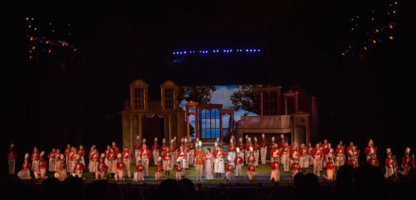 Photo Flash: First Look at Hunter Foster, Elena Shaddow and More in THE MUSIC MAN at The Muny  Image