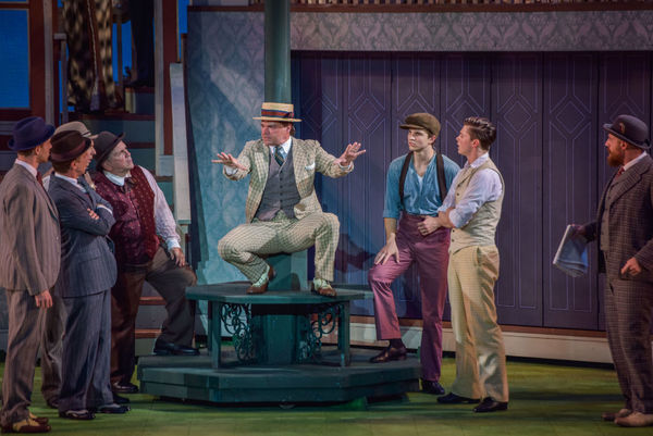 Photo Flash: First Look at Hunter Foster, Elena Shaddow and More in THE MUSIC MAN at The Muny  Image