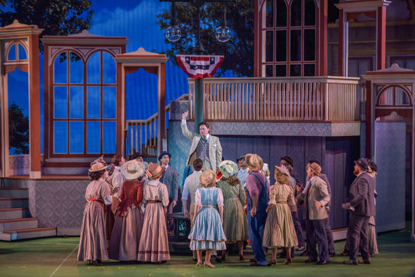 Photo Flash: First Look at Hunter Foster, Elena Shaddow and More in THE MUSIC MAN at The Muny  Image