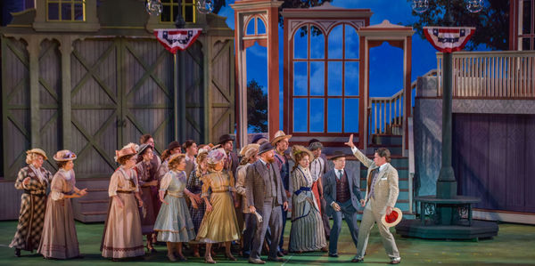 Photo Flash: First Look at Hunter Foster, Elena Shaddow and More in THE MUSIC MAN at The Muny  Image