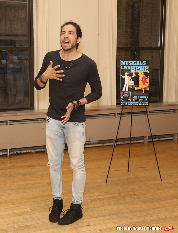 Photo Coverage: Go Inside Rehearsals For NEWTON'S CRADLE at NYMF  Image