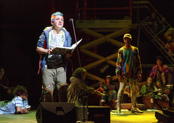 Photo Flash: First Look at the Kids of Encores! Off-Center's RUNAWAYS! Image