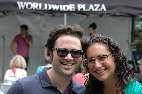 Adam Spiegel and Stacy Davidowitz Photo