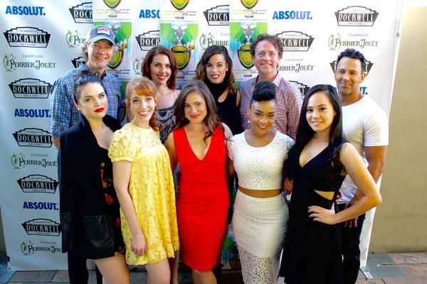 Photo Flash: Original Stars of TROOP BEVERLY HILLS Strut Red Carpet at Rockwell's Musical Parody Opening 