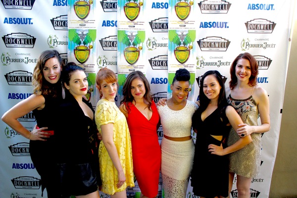 Photo Flash: Original Stars of TROOP BEVERLY HILLS Strut Red Carpet at Rockwell's Musical Parody Opening 