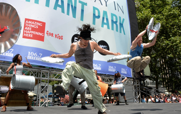 The Cast of Stomp-Alan Asuncion, Cade Slattery, Eric Fay, Ivan Salazar, Krystal Renee Photo