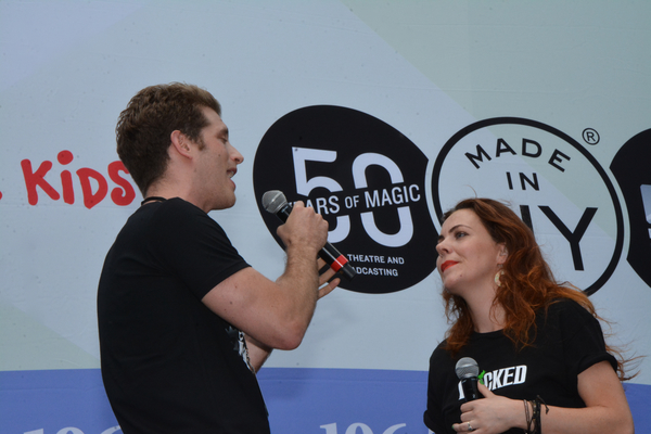 Photo Coverage: WICKED, THE COLOR PURPLE & More Kick Off Broadway In Bryant Park 2016! Image