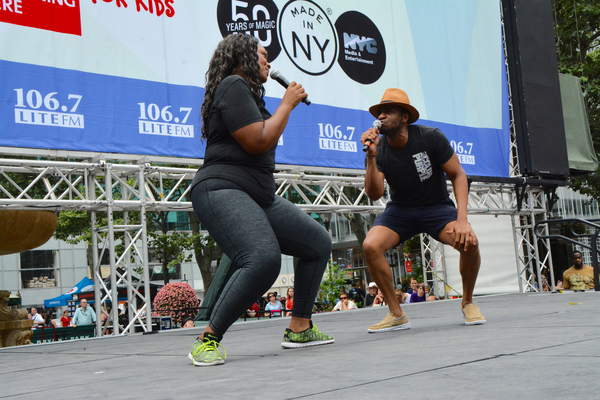 Photo Coverage: WICKED, THE COLOR PURPLE & More Kick Off Broadway In Bryant Park 2016! 