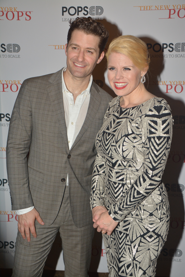 Photo Coverage: Megan Hilty and Matthew Morrison Join Forces with the New York Pops! 