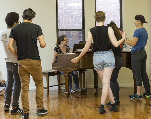 Photo Flash: NORMATIVITY Prepares for NYMF Run; Go Inside Rehearsal with the Cast! Image