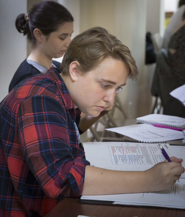 Photo Flash: NORMATIVITY Prepares for NYMF Run; Go Inside Rehearsal with the Cast! Image