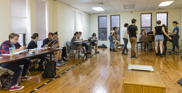 Photo Flash: NORMATIVITY Prepares for NYMF Run; Go Inside Rehearsal with the Cast!  Image