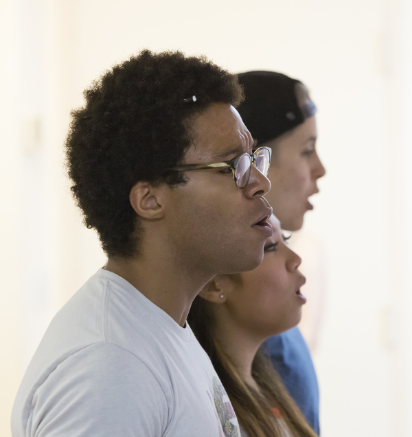 Photo Flash: NORMATIVITY Prepares for NYMF Run; Go Inside Rehearsal with the Cast! Image