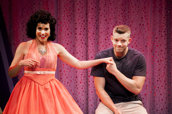 Photo Flash: Russell Tovey Visits Diana DeGarmo & Cast of THE MARVELOUS WONDERETTES Image
