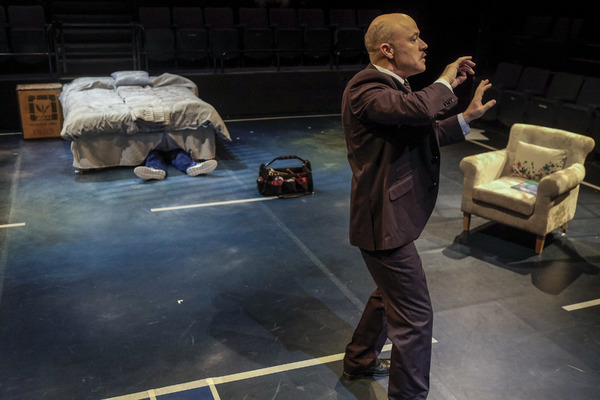 Photo Flash: First Look at Alan Ayckbourn's THE KARAOKE THEATRE COMPANY at SJT Image