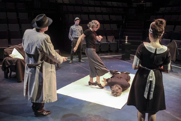 Photo Flash: First Look at Alan Ayckbourn's THE KARAOKE THEATRE COMPANY at SJT Image