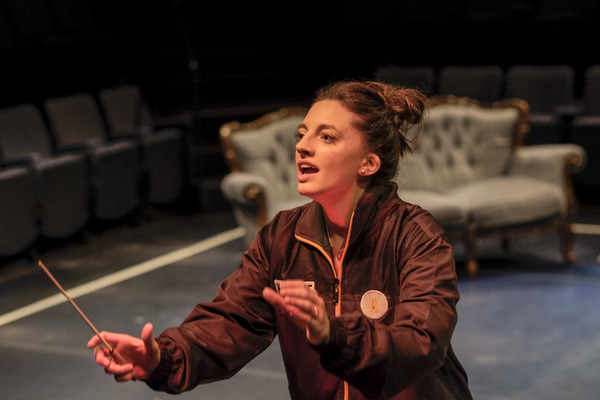 Photo Flash: First Look at Alan Ayckbourn's THE KARAOKE THEATRE COMPANY at SJT Image